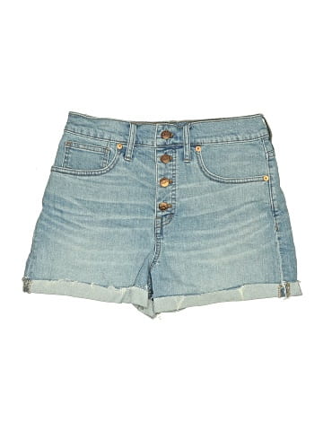 Madewell High-Rise Denim Shorts: Button-Front Edition (view 1)