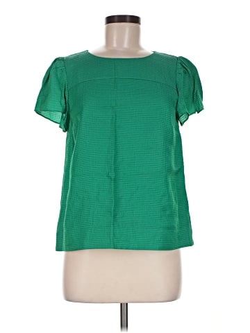 J.Crew Short Sleeve Silk Top (view 1)