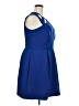 En Focus Studio Solid Blue Cocktail Dress Size 20 - photo 4
