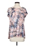 N Touch Pink Short Sleeve Blouse Size S - photo 1