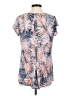 N Touch Pink Short Sleeve Blouse Size S - photo 2