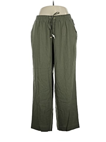 Anne Klein Linen Pants (view 1)