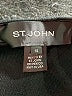 St. John Solid Black Wool Skirt Size 14 - photo 4