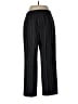 Carlisle Stripes Black Wool Pants Size 12 - photo 2