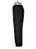 Carlisle Stripes Black Wool Pants Size 12 - photo 5