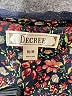 Decree 100% Polyester Black Long Sleeve Blouse Size M - photo 7