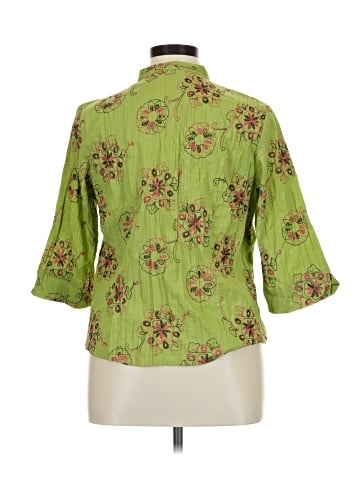 DressBarn 3/4 Sleeve Button-Down Shirt (view 2)