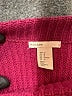 H&M Solid Burgundy Wool Pullover Sweater Size 10 - photo 7