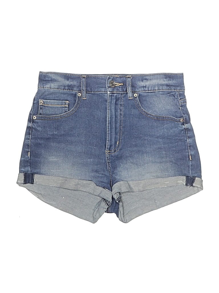 Pre-owned Garage Denim Shorts In Blue