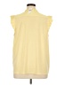 Ann Taylor Yellow Sleeveless Blouse Size XL - photo 2