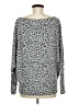 Korye Silver Long Sleeve Blouse Size M - photo 2
