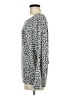 Korye Silver Long Sleeve Blouse Size M - photo 5