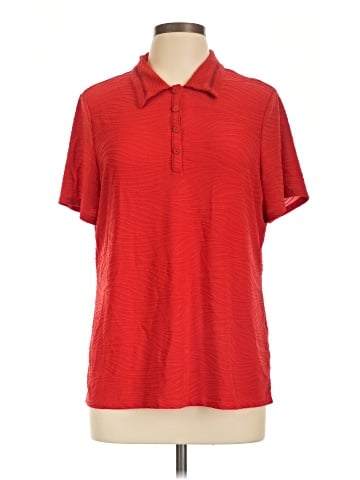 Weekends by Chico's Short Sleeve Polo (view 1)