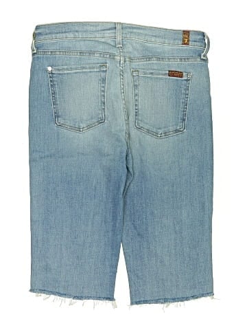 7 For All Mankind Denim Shorts (view 2)