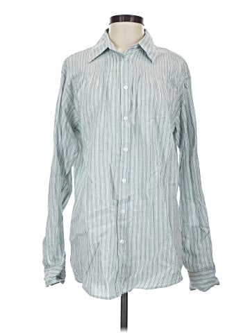 Elizabeth and James Long Sleeve Button-Down Shirt (view 1)