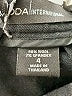 Moda International Solid Black Wool Skirt Size 4 - photo 5