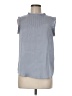 Reiss 100% Polyester Blue Gray Sleeveless Blouse Size 6 - photo 1