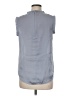 Reiss 100% Polyester Blue Gray Sleeveless Blouse Size 6 - photo 2