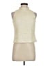 J. Peterman 100% Polyester Ivory Sleeveless Blouse Size 6 - photo 1