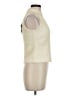 J. Peterman 100% Polyester Ivory Sleeveless Blouse Size 6 - photo 4