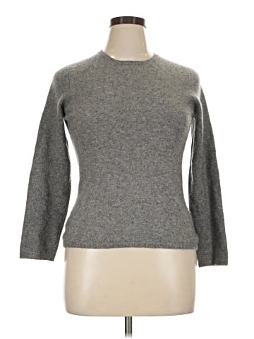 Fiona Cashmere Pullover Sweater (view 1)