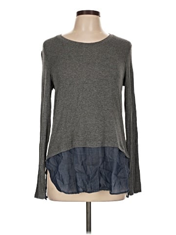 Red Haute Long Sleeve Top (view 1)