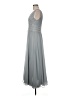 Jkara 100% Polyester Gray Cocktail Dress Size 8 - photo 5