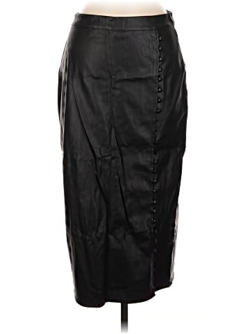 Kendall & Kylie Faux Leather Skirt (view 1)