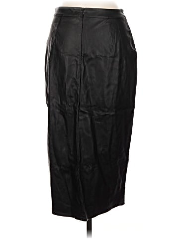 Kendall & Kylie Faux Leather Skirt (view 2)