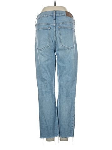 Madewell The Petite Perfect Vintage Jean in Coney Wash: Destroyed Edition (view 2)