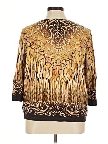 Alfred Dunner 3/4 Sleeve Blouse (view 2)