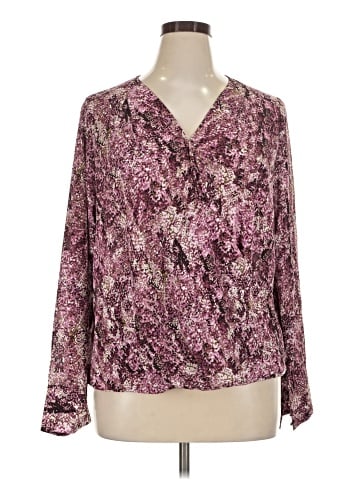 Halogen Long Sleeve Blouse (view 1)