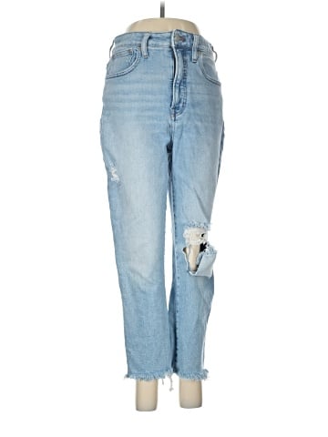 Madewell The Petite Curvy Perfect Vintage Jean in Coffey Wash: Worn-In Edition (view 1)