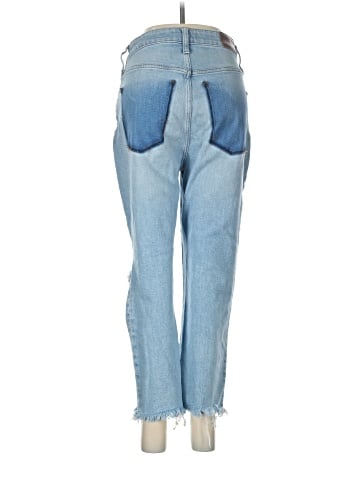 Madewell The Petite Curvy Perfect Vintage Jean in Coffey Wash: Worn-In Edition (view 2)