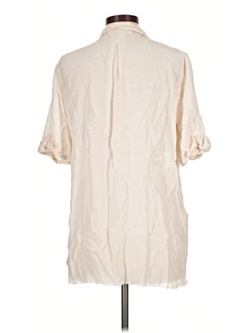 MNG 3/4 Sleeve Button-Down Shirt (view 2)