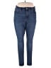 Denizen from Levi's Solid Blue Jeans Size 18M - photo 1