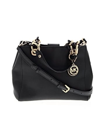 MICHAEL Michael Kors Leather Satchel (view 1)