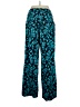 Lane Bryant Print Teal Casual Pants Size 14 - 16 Plus - photo 2