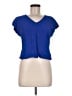 Escada Blue Short Sleeve Top Size EU 38 / US 8 - photo 1