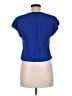 Escada Blue Short Sleeve Top Size EU 38 / US 8 - photo 2