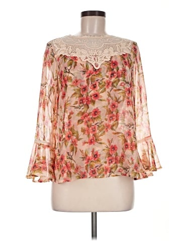 Disney LC Lauren Conrad 3/4 Sleeve Blouse (view 1)