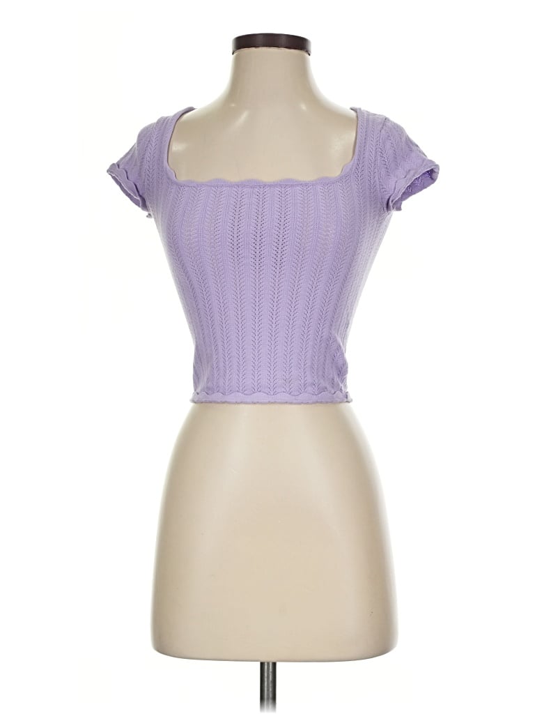 Pre-owned Wilfred Short Sleeve T-shirt In Purple