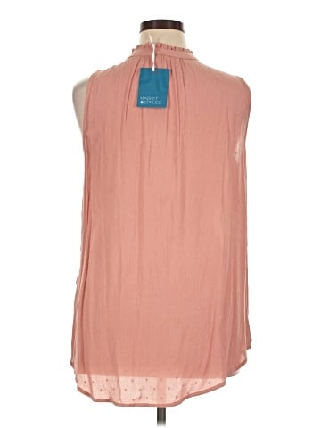Market and Spruce Sleeveless Blouse (view 2)