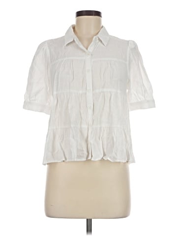 Blue Rain Short Sleeve Blouse (view 1)