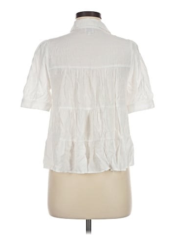 Blue Rain Short Sleeve Blouse (view 2)