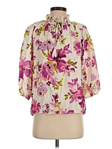 Fate 3/4 Sleeve Blouse (view 1)