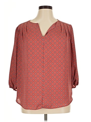 Pleione 3/4 Sleeve Blouse (view 1)