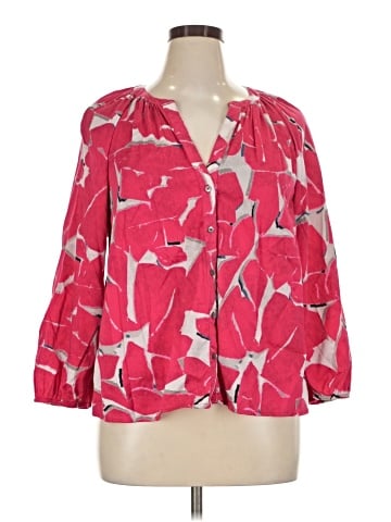 Nic + Zoe 3/4 Sleeve Blouse (view 1)