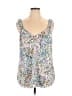 CAbi 100% Polyester White Sleeveless Blouse Size XL - photo 1