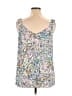 CAbi 100% Polyester White Sleeveless Blouse Size XL - photo 2